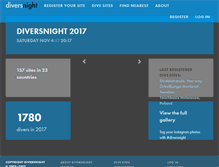 Tablet Screenshot of diversnight.com